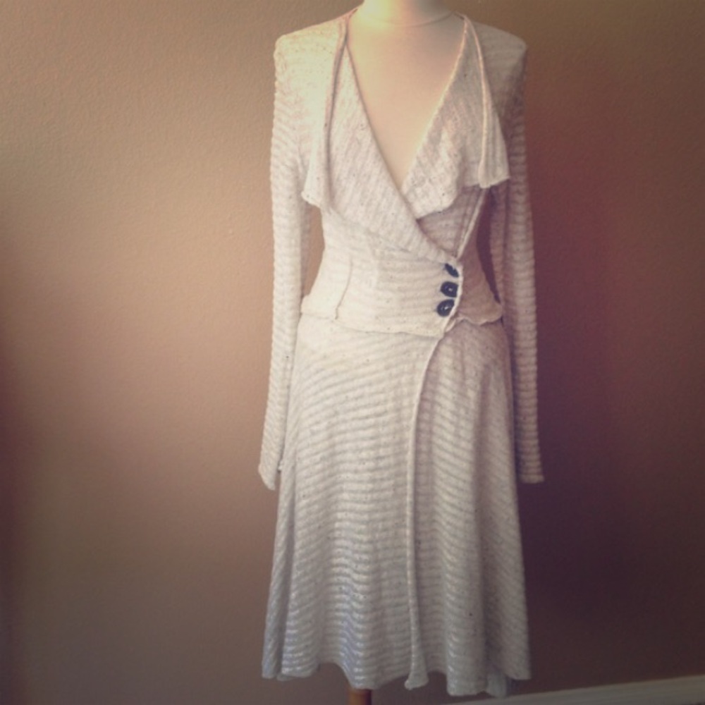 Free People Flared Sweater Coat, M, EUC